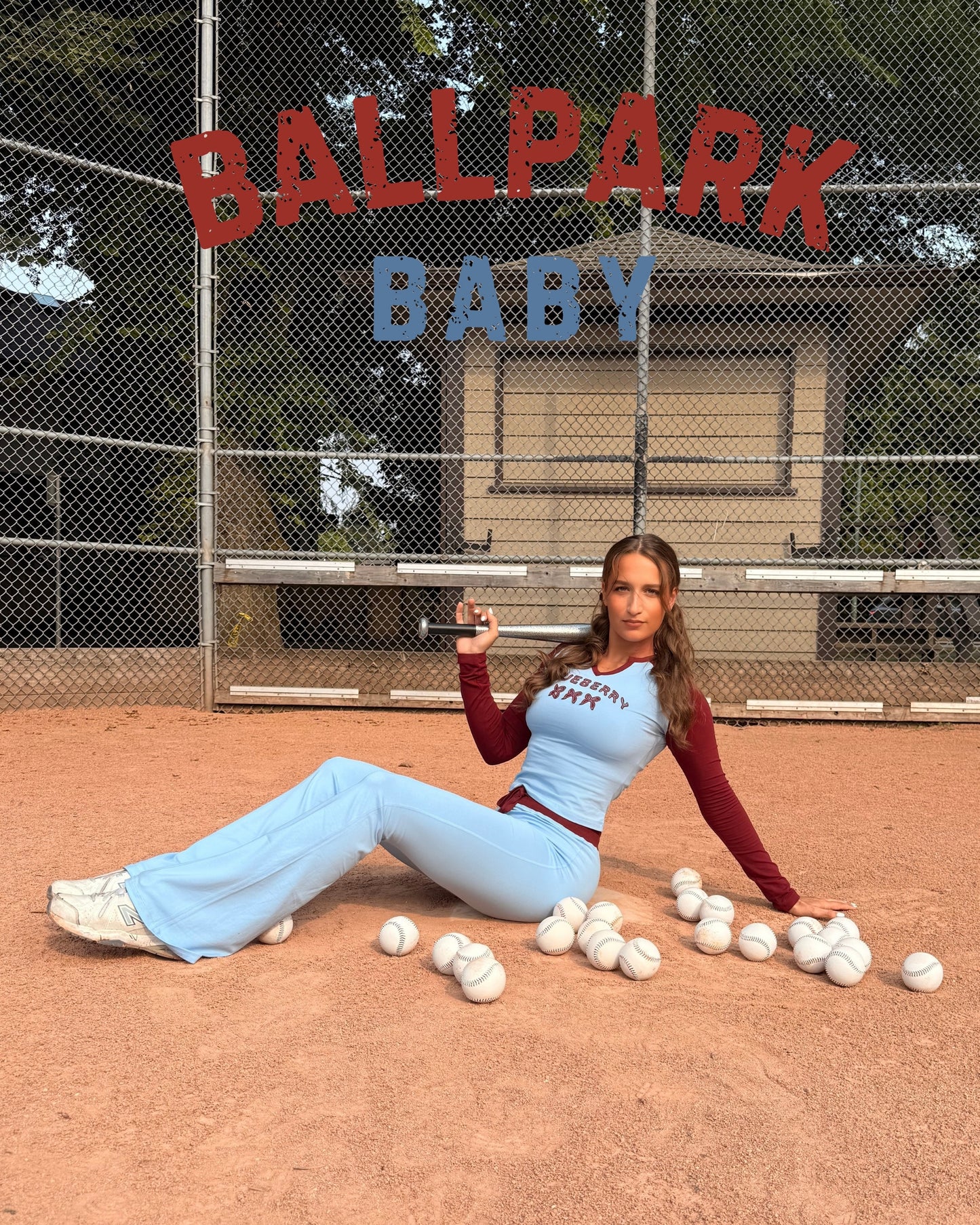 Ballpark Baby Top