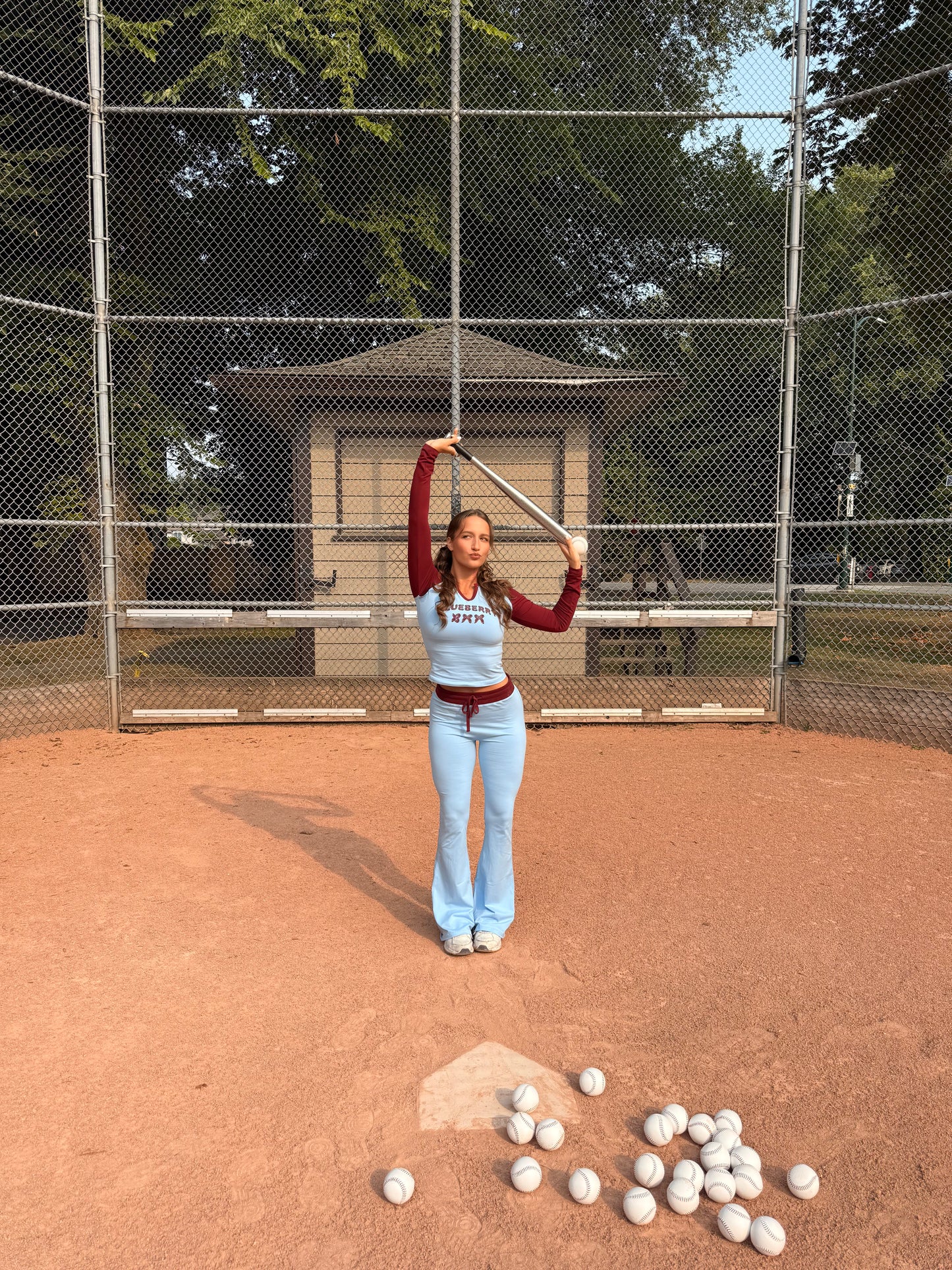 Ballpark Baby Top